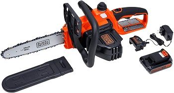 Black+Decker 10-Inch Cordless Chainsaw