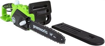 Greenworks 14-Inch Electric Chainsaw review