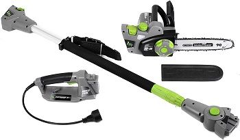 Earthwise 2-in-1 Corded Electric Pole Saw