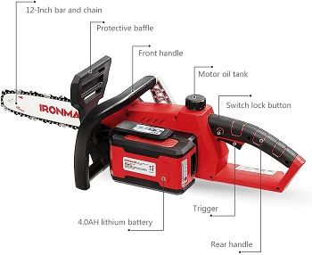 Goplus 40V Portable Electric Chainsaw review