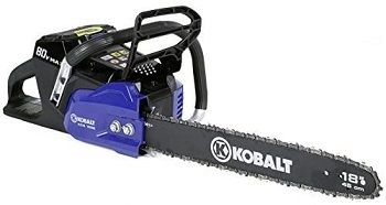 Kobalt 80-volt Max-volt 18-in Cordless Electric Chainsaw review